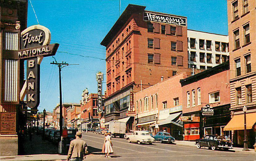 Uptown, 1950s